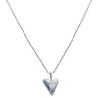 Trinagle heart necklace